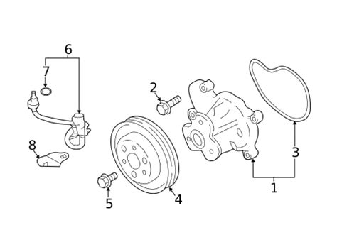 Water Pump For 2022 Subaru Crosstrek Subaru Parts Store