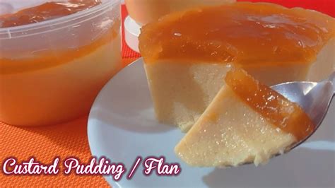 Custard Pudding Without Oven With A Simple Ingredients Quick And Easy To Follow Custard