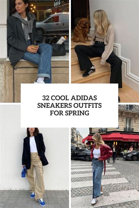 32 Cool Adidas Sneakers Outfits For Spring Styleoholic