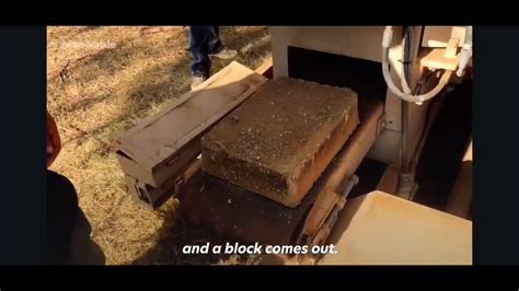 Amazing Building Material Compressed Earth Blocks Youtube