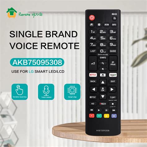 New Replaced Tv Remote Control Akb For Lgtv Uj V Uj V