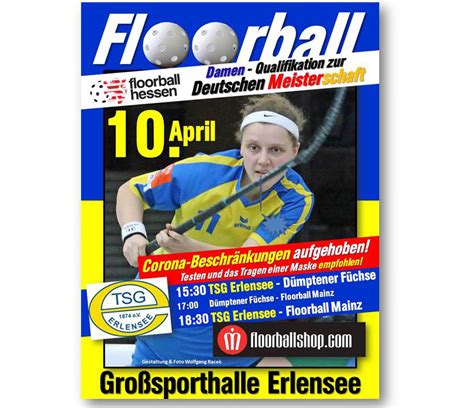 Floorball in der Großsporthalle Erlensee Erlensee Aktuell