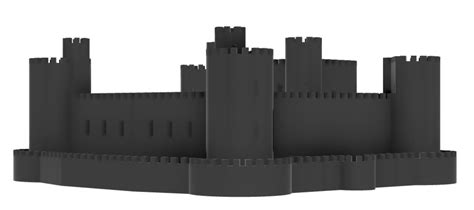 Harlech Castle By Devise3d Printables Store
