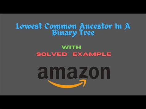 Lowest Common Ancestor In A Binary Tree Solved Example Dsa Rudra