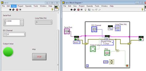 Interfacing Labview With Arduino Duino