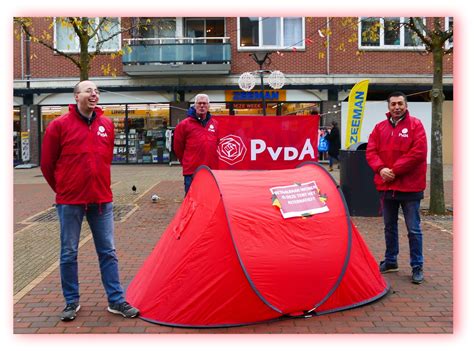 PvdA Huizen Zoekt Kiezers Op Huizen