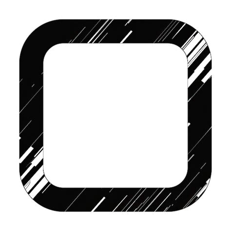 Premium Photo Square Icon Black And White Diagonal Texture