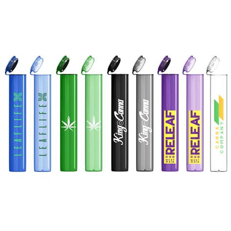 Cannabis Promotions Pre Roll Tubes Custom Printed Overseas Cannabis