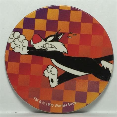 Vintage Pog Milk Cap Wpf Looney Tunes Bin Ebay