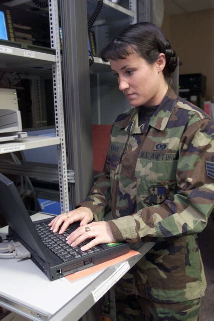 Us Air Force Usaf Staff Sergeant Ssgt Jennie Altheimer Command And