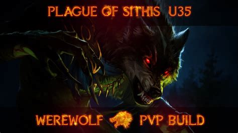 ESO Werewolf PVP Build Gaze Of Sithis Kra Ghs Plaguebreak