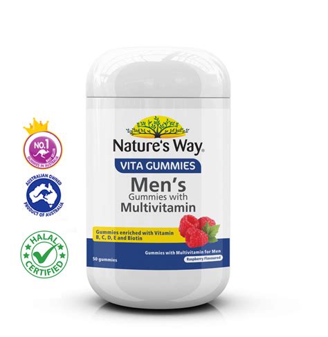 Natures Way Vitagummies With Multivitamin For Men Gummies S