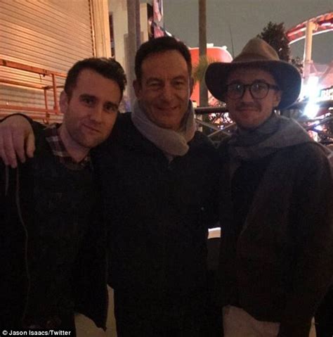 Jason Isaacs and Tom Felton have Harry Potter reunion | Daily Mail Online