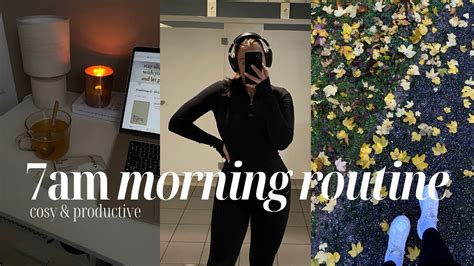 Morning Routine Ma Morning Routine Cosy Et Productive Youtube