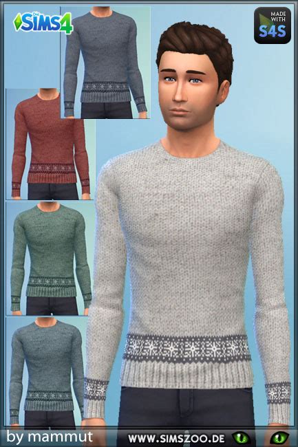 Sims 4 CC Clothes Pack Winter