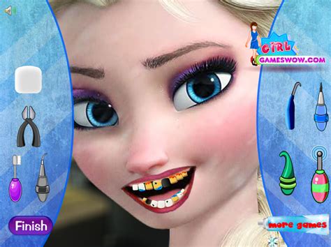 Elsa Dentist Appointment - Play Online on Flash Museum 🕹️