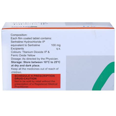 Buy Serlift 100 Mg Tablet 10 Tab In Wholesale Price Online B2b