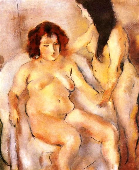 Two Nude Women Jules Pascin Oil Paintings