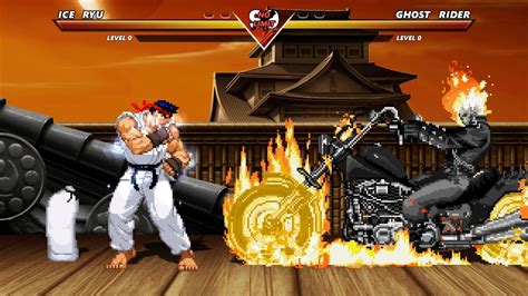 Ice Ryu Vs Ghost Rider Highest Level Amazing Fight Youtube