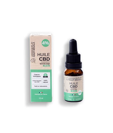 Huile Cbd Spectre Large Mg Naturelle Laboratoire Haut S Gala