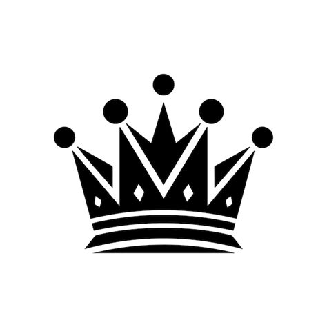 Premium Vector | Simple crown logo design