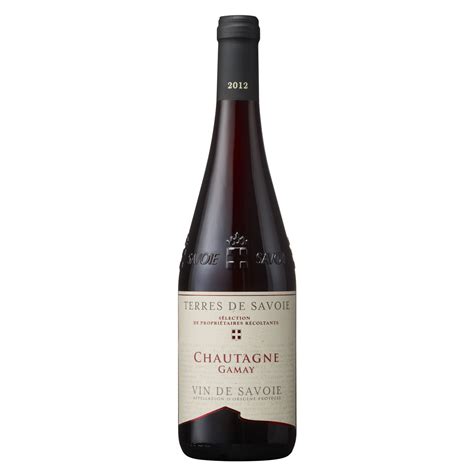 Vin Rouge Savoie Gamay Terre Savoie La Bouteille De Cl Prix Carrefour