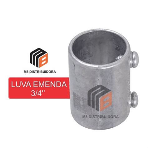 Unidut Luva De Emenda Aluminio S Rosca Shopee Brasil