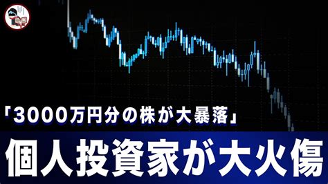 【fx・仮想通貨】個人投資家さん株が大暴落して人生終了私はこうやって人生が狂いました！悲惨な体験談まとめ【ゆっくり解説】 仮想通貨