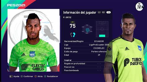 Pedro Ortiz PS4 By Tio Merchan EFootball PES 2021 SEASON UPDATE