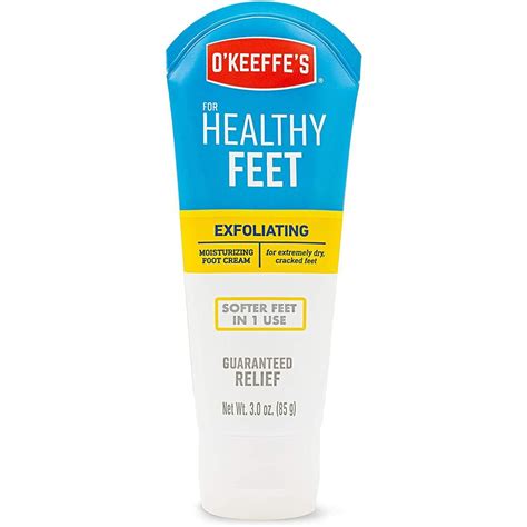 O Keeffe S Healthy Feet Exfoliating Foot Cream 3 Ounce In 2021 Moisturizing Feet Foot Cream