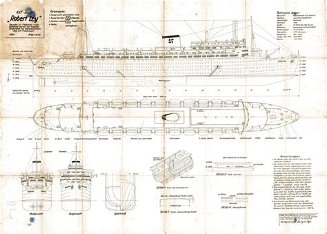 Ocean Liner Blueprints