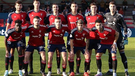 Así queda el grupo de Osasuna B en Primera RFEF para la temporada 2023 24