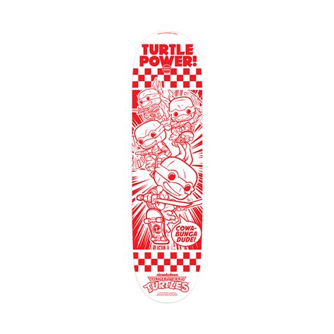 Buy Turtle Power! Skateboard Deck at Funko.