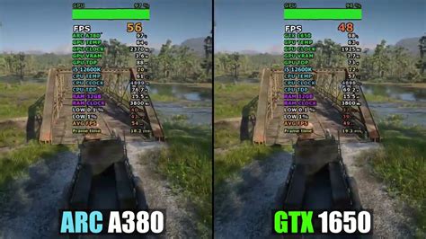 Intel Arc A Vs Gtx Test In Games Youtube