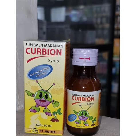 Jual CURBION SIRUP 60 ML II VITAMIN PENAMBAH NAFSU MAKAN ANAK Shopee