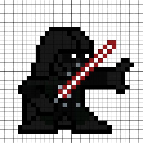 Pixel Art Dark Vador Id Es Et Designs Pour Vous Inspirer En