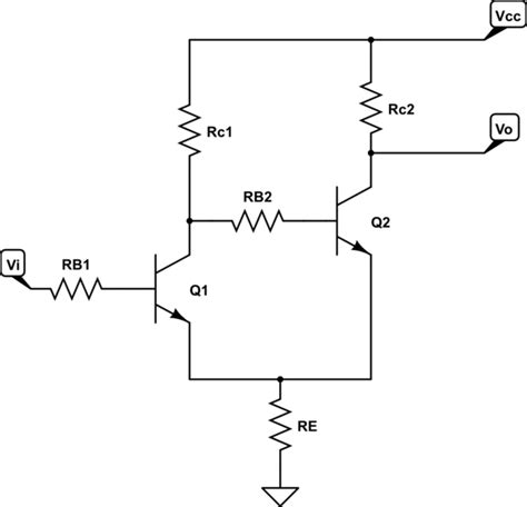 BJT schmitt trigger threshold voltage calculation - Electrical ...