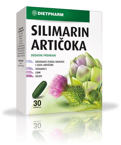 DIETPHARM Силимарин + артишок за подкрепа на черния дроб x 30 caps | Subra