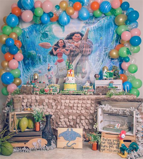 Karas Party Ideas Perfect Moana Birthday Party Karas Party Ideas