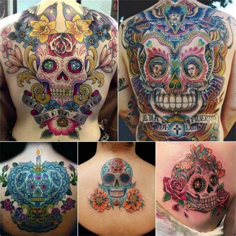 Mexican Sugar Skull Tattoos - Calavera Ink Ideas - Day of the Dead ...