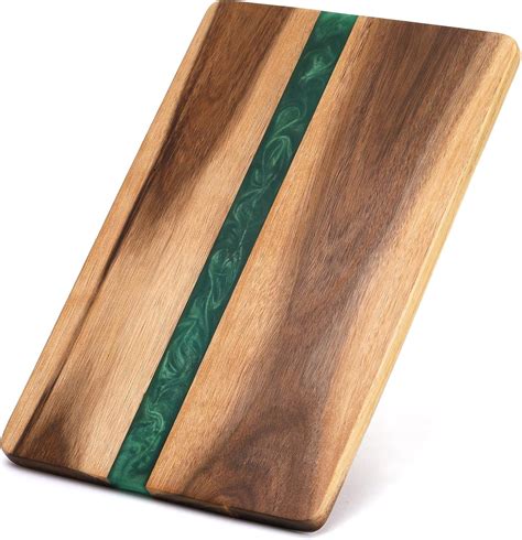 Amazon Zenfun Inch Handcrafted Acacia Wood Resin Cutting