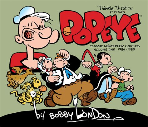 Popeye — The Classic Newspaper Comics By Bobby London Vol 1 1986