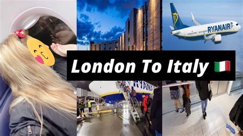 Flying From London To Italy London To Milan Italy Youtube