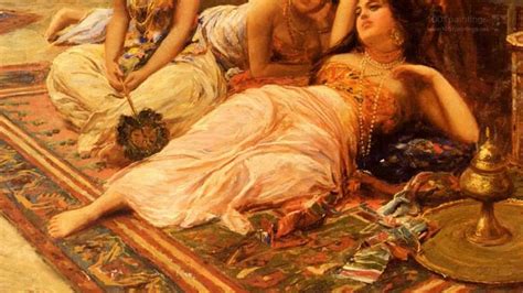 Girls Of The Harem By The Italian Painter Fabio Fabbi Youtube