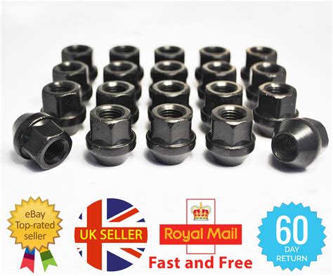 X Ford M X Mm Hex Open Alloy Steel Wheel Nuts Ebay