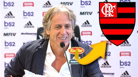 OLHA O QUE JORGE JESUS FALOU NA SUA VOLTA AO FLAMENGO YouTube