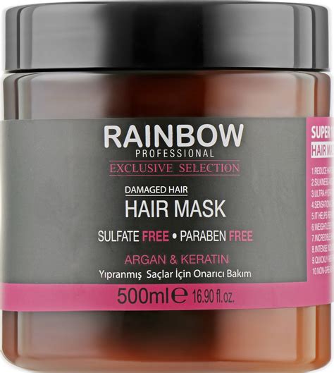 ᐈ Маска для волос Арган и Кератин Rainbow Exclusive Selection Argan ...