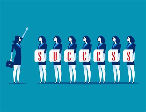 Success Business Team And Success Stock Vector Illustration Of Success Concepts 134577150