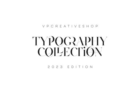 Typography Collection 2023 Edition :: Behance