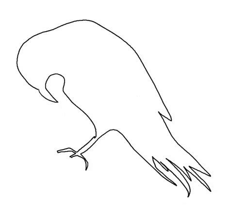 Raven Coloring Page Animals Town Animals Color Sheet Raven Free